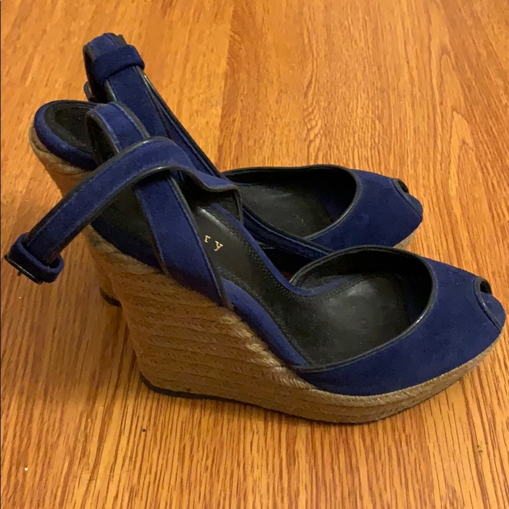 Theory platform peep toe sandals - Picture 2 of 4